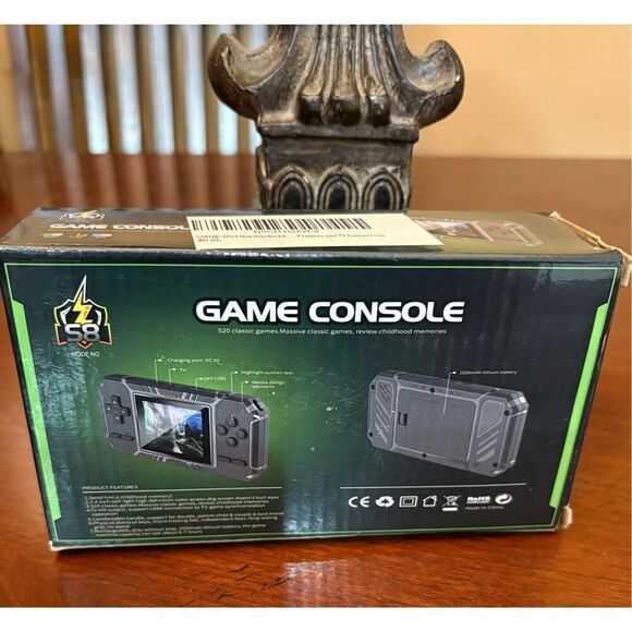 GENERIC - NWT Retro Portable Game Console/520 Classic Games/Multi-Player/TV Play - Picture 5 of 16